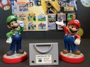 NINTENDO 64 || ORIGINAL CONTROLLER PAKS || N64 || MEMORY CARD SPEICHERKARTE || - Bild 1 von 2