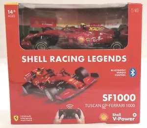 Burago 1/41 Shell V-Power Ferrari SF1000 Tuscan GP RC Bluetooth (18-36732) - Picture 1 of 6