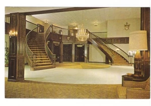 Lobby, Knoxville Ramada Inn, Knoxville, Tennessee Vintage Chrom Postkarte - Bild 1 von 2