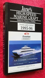 JANE'S HIGH - SPEED MARINE CRAFT 1995 - 96 HARDBACK 21st EDITION near MINT - Foto 1 di 8