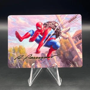 Art Series: Marvel's Spider-Man, Web-Slinger Art Card (Gold-Stamped Signature) - Picture 1 of 2