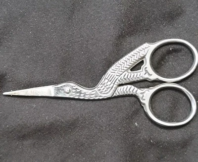 Vintage S.S. Pakistan Bird Haircut Sewing Scissors Collector - Image 1 of 3