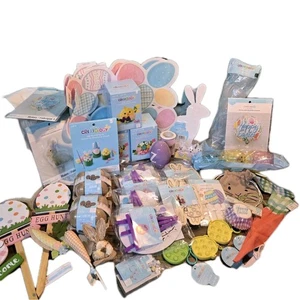 Enorme Lotto Forniture Artigianali Pasqua Kit Primaverili Decorazione Riempitivo Attività  - Foto 1 di 8