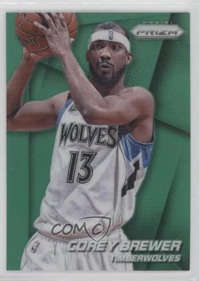 2014-15 Panini Prizm Green Prizm Corey Brewer #149 - Image 1 of 2