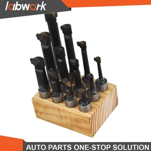 Labwork Boring Bar Set 5/8" Carbide Tipped Bars 5/8" Shank Lathe Tool 12 Pcs - Picture 1 of 7