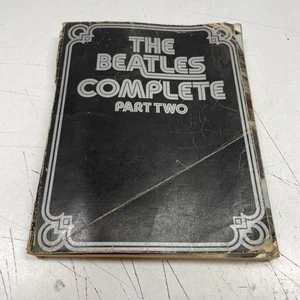ORIGINAL VINTAGE RETRO Illustrated Beatles Complete Part Two Music Song Sheet - Bild 1 von 12