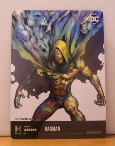 TARJETA COLECCIONABLE HÍBRIDA GENIAL DC COMICS RAGMAN - Imagen 1 de 2