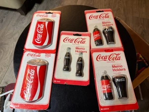 Vintage 90s Coca Cola Magnet Lot - Picture 1 of 7