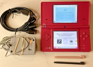 🎮Nintendo DSi Pink Magenta Console TWL-001 USA w/Stylus & Wall Charger✅TESTED🎮 - Picture 1 of 13