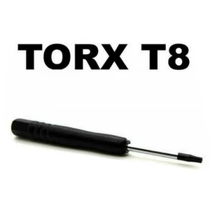 T8 Torx Star Schraubendreher für Xbox 360 PS3/4 Controller Öffnung Reparatur Werkzeug Schwarz - Bild 1 von 1