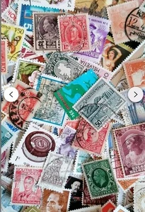 LOT DE TIMBRES ANCIENS OU CLASSIQUE DU MONDE (400+50gratuits) - Imagen 1 de 2