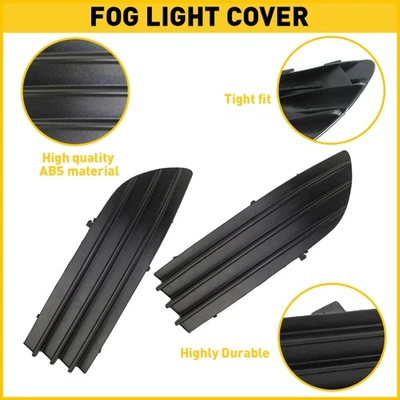 Cubierta de luces antiniebla de parachoques delantero 2 piezas lado izquierdo y derecho para Toyota Sienna 2004-2005 Foto 1 de 4