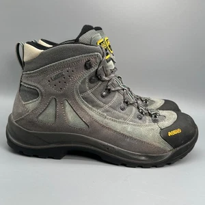 Stivali Asolo trekking media altezza donna taglia 9 grigio scarponi trekking outdoor - Foto 1 di 10