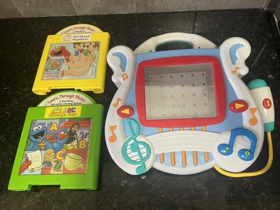 2002 Mattel Learn Through Music Interactive Learning System + 2 Cartridges - Image 1 of 4