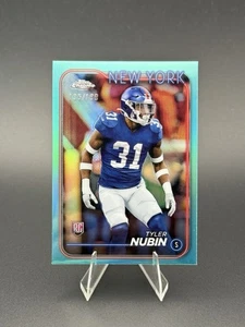 2024 Topps Chrome - Rookies Tyler Nubin #283 Aqua Refractor /199 (RC) - Bild 1 von 5