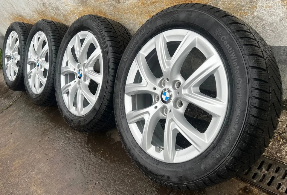 Original BMW 2er AT F45 GT F46 17 Zoll Winterräder Y Speiche 574 DOT19 7,7-8,2mm - Bild 1 von 4