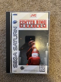 Center Ring Boxing Sega Saturn CIB Complete w/ Manual Reg Card Great Condition
