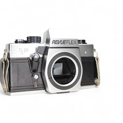 Revueflex TL 25 SLR 35mm SLR Analogkamera getestet teildefekt vintage - Bild 1 von 4