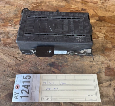 2003 Ford F350 Super Duty Fuse Junction Box Block Relay 6.0L Diesel 3C3T14A067ED - Image 1 of 4