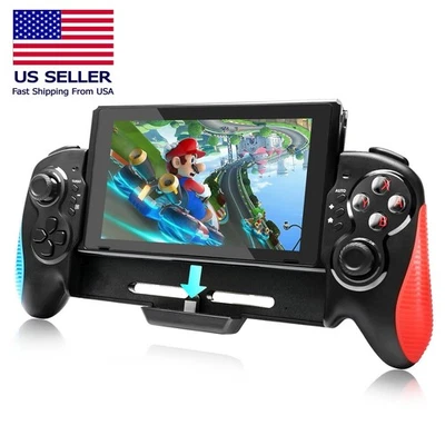 Handheld Controller Grip Gamepad For Nintendo Switch Joy-con Game Dual Vibration - Image 1 of 4