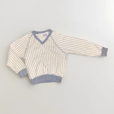 De colección Billy The Kid Boys Azul Blanco Rayas Terciopelo Talla 6 De Colección Foto 1 de 4