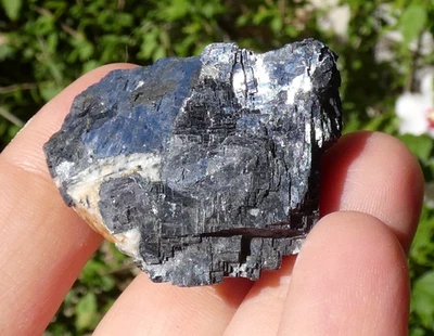 Galène  Monterniers 3.5x3cm Lantignié France mineral collection ancienne pierre - Photo 1/4