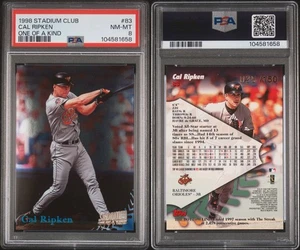 /150 Cal Ripken Jr. 1998 Topps Stadium Club One Of A Kind #83 PSA 8 - Picture 1 of 1