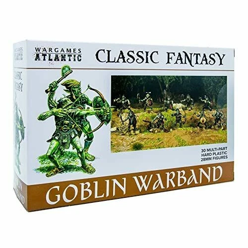 Classic Fantasy: Goblin Warband (30 Multi Part Hard Plastic 28mm Figures) - Image 1 of 3