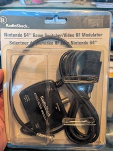 NINTENDO 64 GAME SWITCHER/VIDEO RF MODULATOR N64 RADIOSHACK FREE SHIPPING WOW!!! - Picture 1 of 5