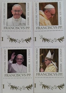 2013 Vaticano - INICIO DEL PONTIFICADO DEL PAPA FRANCISCO - MNH - Imagen 1 de 1