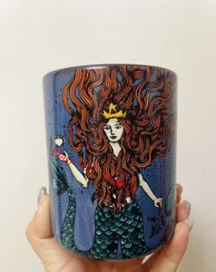 Nueva taza de cerámica Starbucks 2016 aniversario 12 oz Mermaid Goddess edición limitada - Imagen 1 de 8