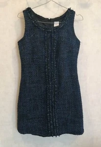 Kleid blau-schwarz warm gefüttert Gr.36 Camaïeu (2303106) - Bild 1 von 4