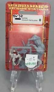 NIB Empire Pistolier 8560A Mounted Cavalry Warhammer WHF Metal 2000 - Picture 1 of 3