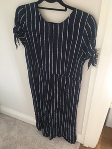 tu striped jumpsuit