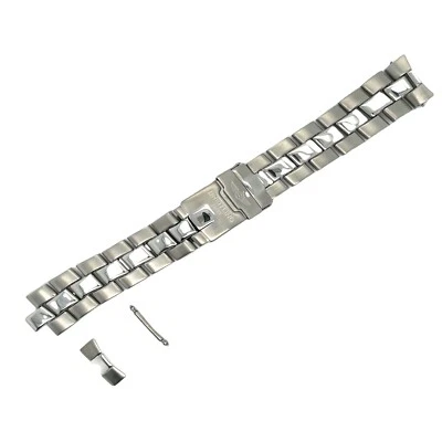 Auténtica correa de reloj Breitling Superocean en acero inoxidable 18 mm Foto 1 de 4