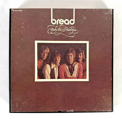 Bread • Baby I'm A Want You • 7" Reel Tape • 3 3/4 IPS • Exc - Изображение 1 из 3