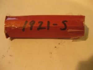 1 roll of 1921-S- Lincoln cents - Picture 1 of 1