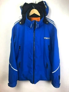 Descente Ion Bodies Airdrive Titan Thermo Ski Jacket Mens XXL Blue Hooded - Picture 1 of 11