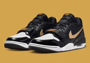 Nike Air Jordan Legacy 312 Low Black Metallic Gold CD7069-071 Men's Size 11 - Picture 1 of 8