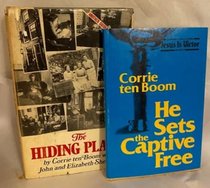 2 The Hiding Place & He Sets the Captives Free Corrie ten Boom HBDJ 1971 - Picture 1 of 5