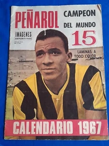 magazine with poster of the 1966 world champion Atlético Peñarol club - Picture 1 of 11