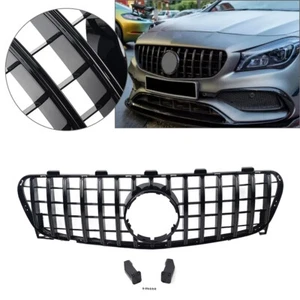 GTR Style Front Bumper Grille For Mercedes Benz GLA Class X156 GLA200 2017-2020 - Picture 1 of 13