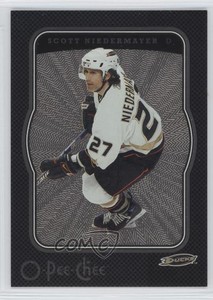 2007-08 O-Pee-Chee Micromotion Black /100 Scott Niedermayer #8 HOF