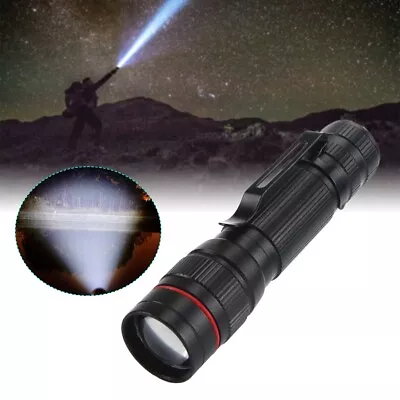 USB Rechargeable 1200000LM LED Flashlight Super Bright Box Torch Tactical Light • 4.86£