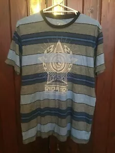 Rip Curl Blue & Grey T-Shirt Size XL - Picture 1 of 6