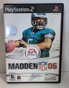 Madden NFL 06 2006 PS2 Complete w/Manual CIB - Picture 1 of 4