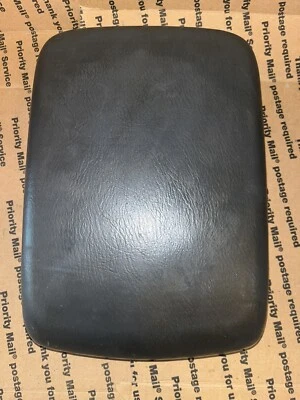 Nissan Frontier 1999-2001 OEM cuero consola tapa reposabrazos gris oscuro ver fotos Foto 1 de 4