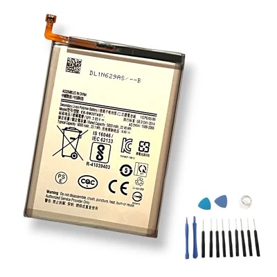 M&M SMARTEK Batería para Samsung Galaxy M30s M21 M31 EB-BM207ABY 6000mAh Batería + Herramientas