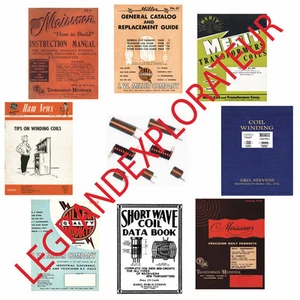 Ultimate RF Shortwave Radio Coil Winding Manual Book Collection 55 PDF on DVD - Afbeelding 1 van 9