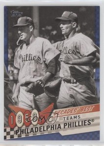 2020 Topps Decades Best Series 2 Teams Blue Philadelphia Phillies #DB-2